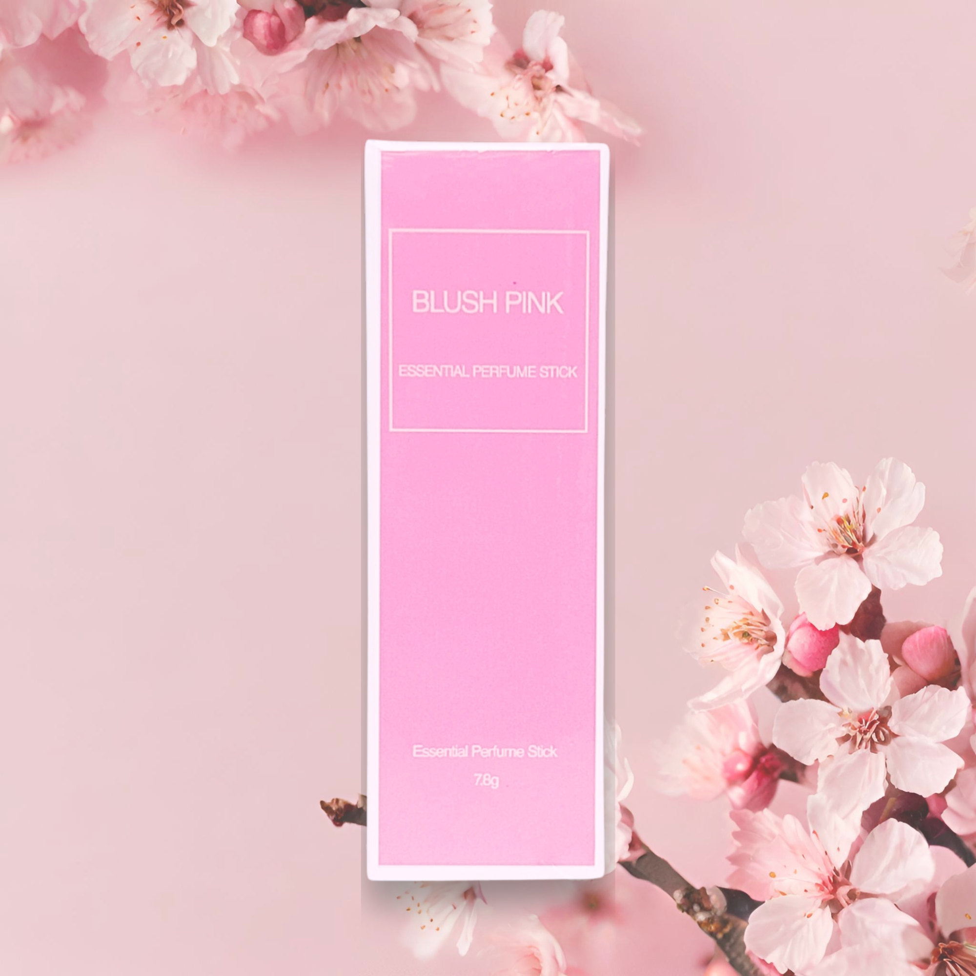 BLUSH PINK(ブラッシュピンク) フローラル香り 練り香水 スティック フレグランス アルコールフリー 7.8g 持ち運びしやすい プレゼントやギフトにお勧め メンズ レディース 男女使える香水